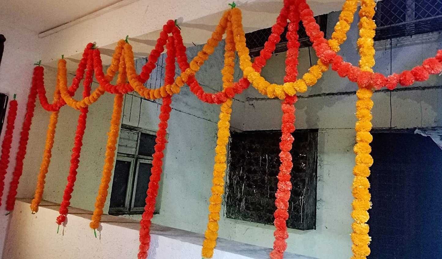 Long String Flower Decoration