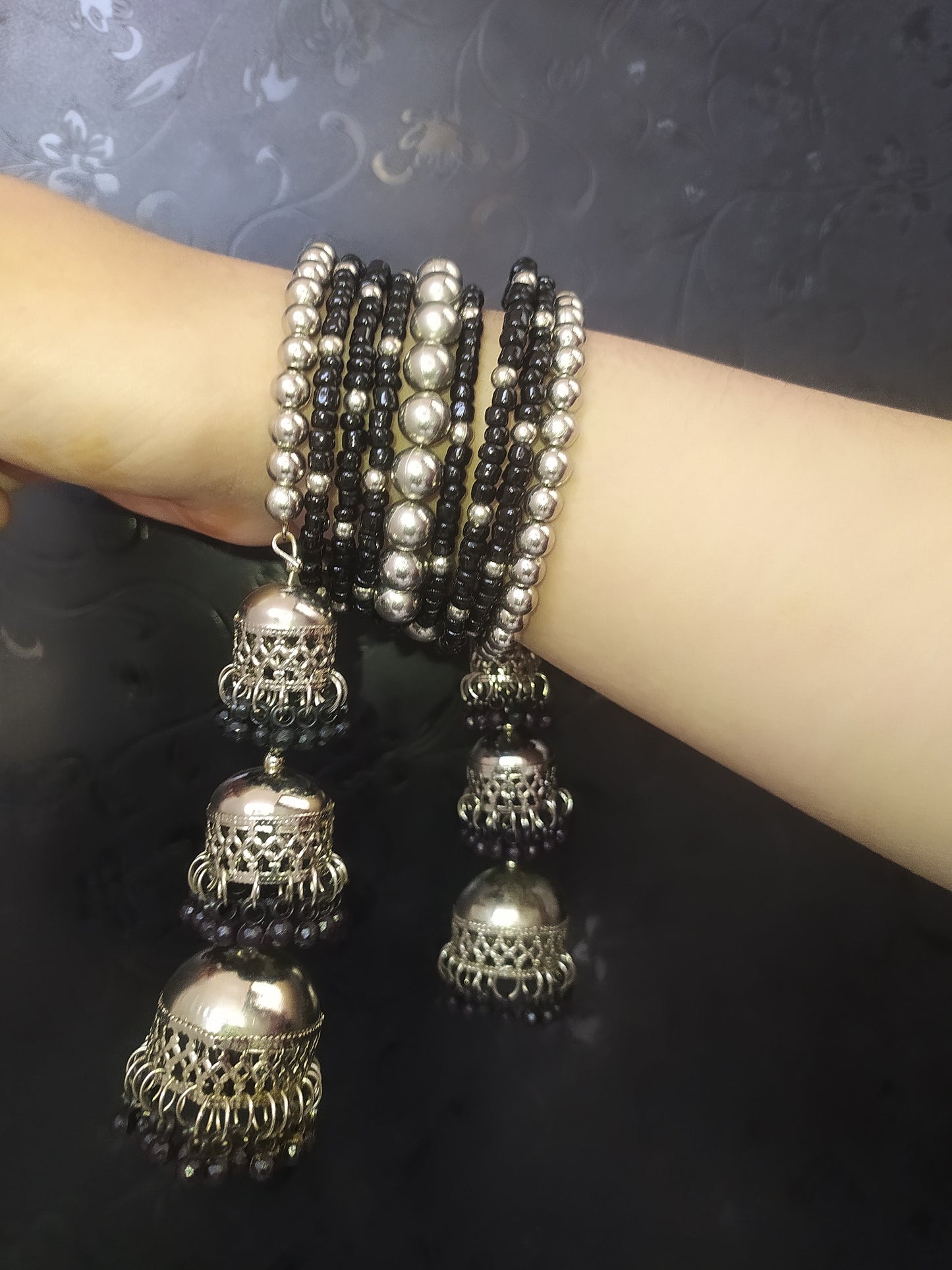 Metallic multi thread Bracelet
