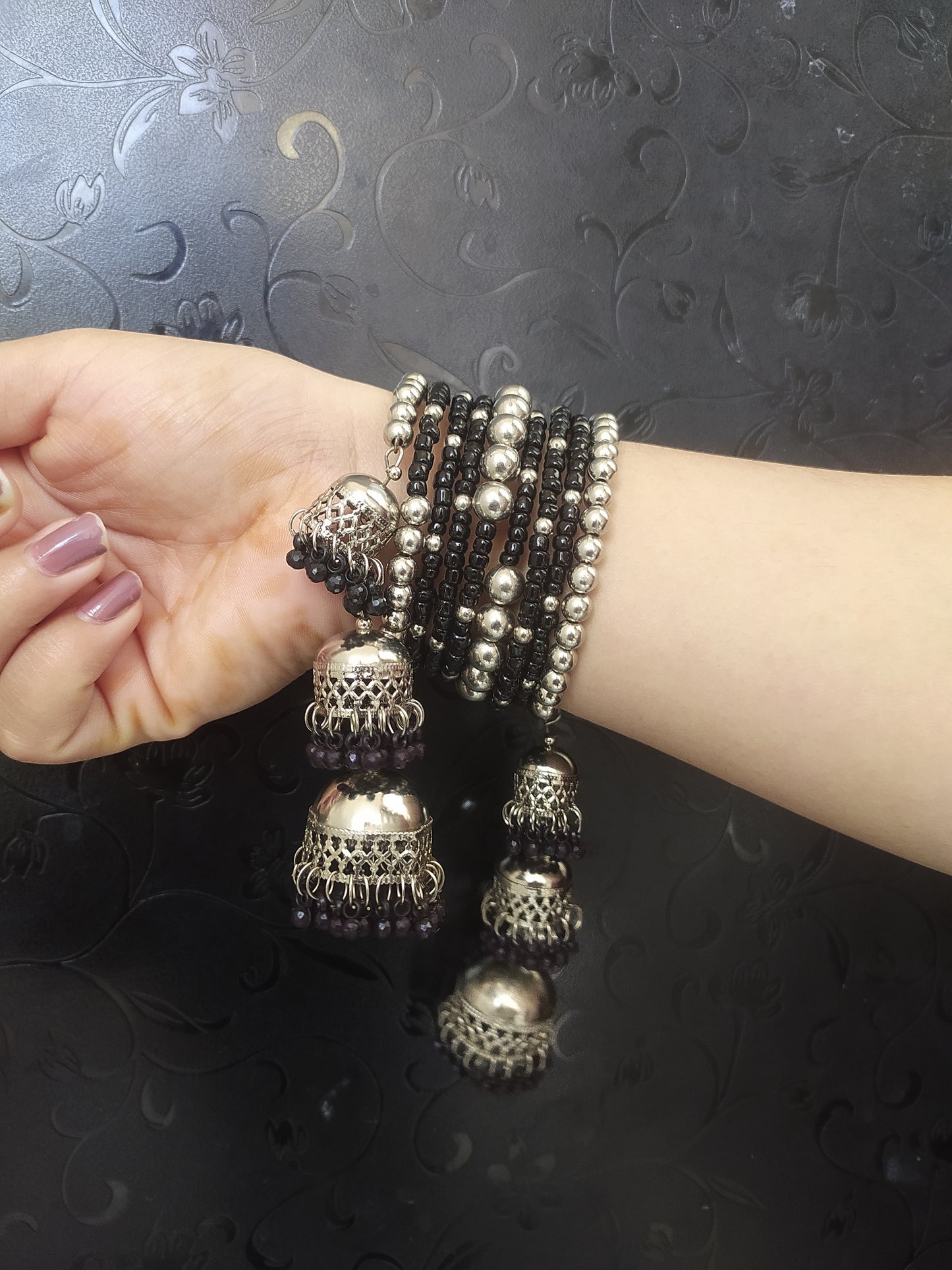 Metallic multi thread Bracelet